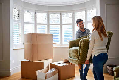 couple moving 