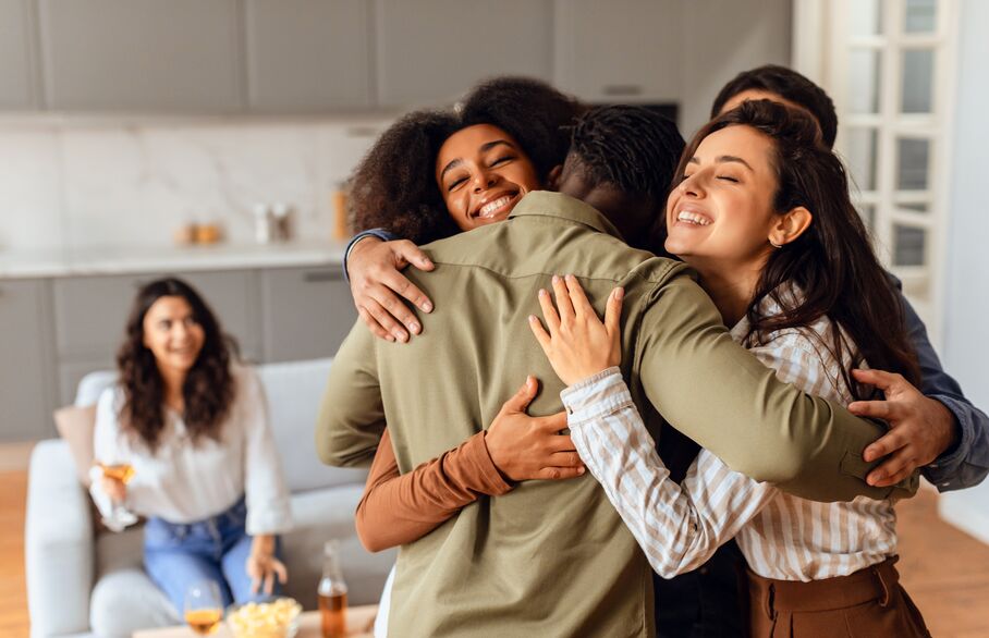 group hug