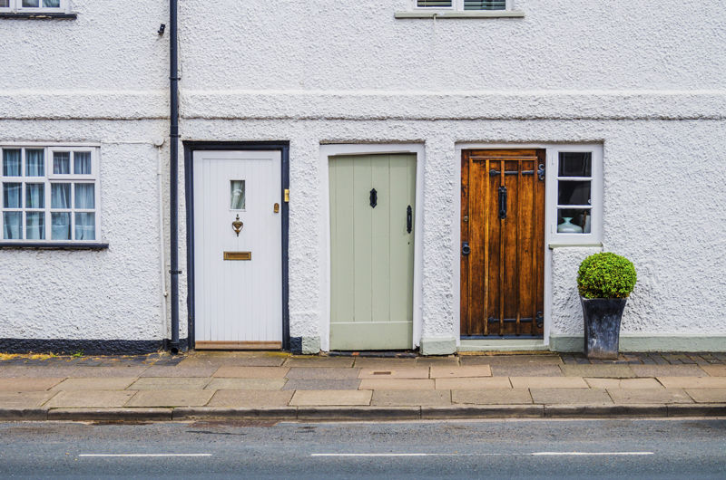 Row of Doors