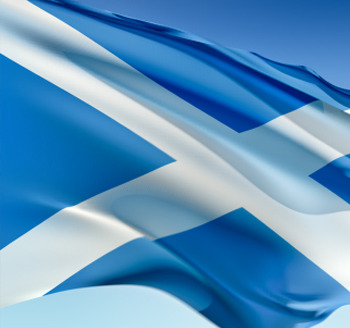 Scottish national flag